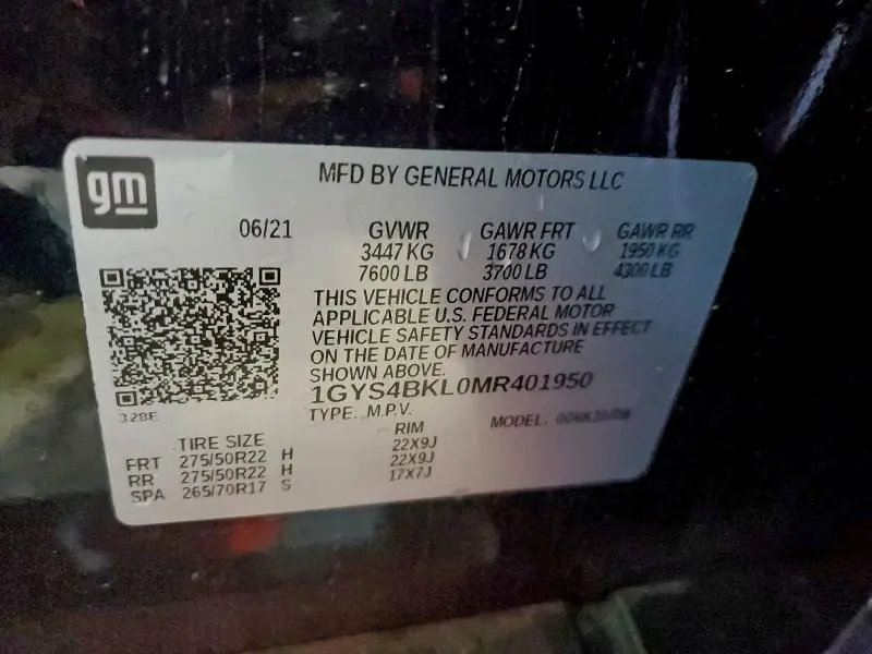 2021 CADILLAC ESCALADE PREMIUM LUXURY  