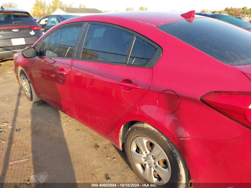 2015 KIA FORTE LX