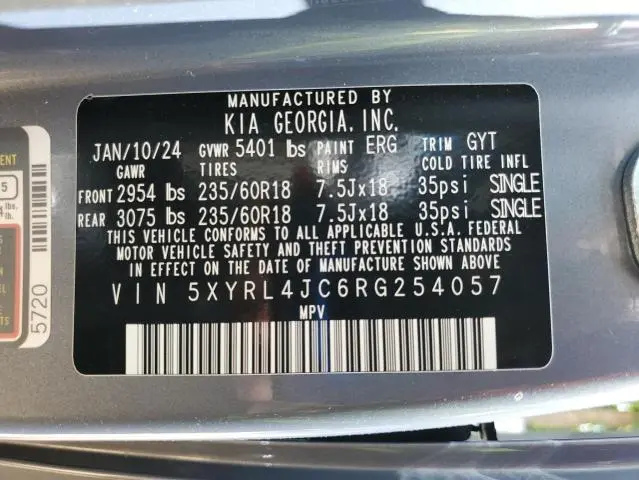 2024 KIA SORENTO S  