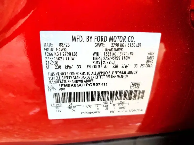 2023 FORD EXPLORER ST  