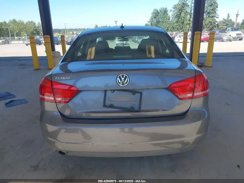 2014 VOLKSWAGEN PASSAT 2.5L S