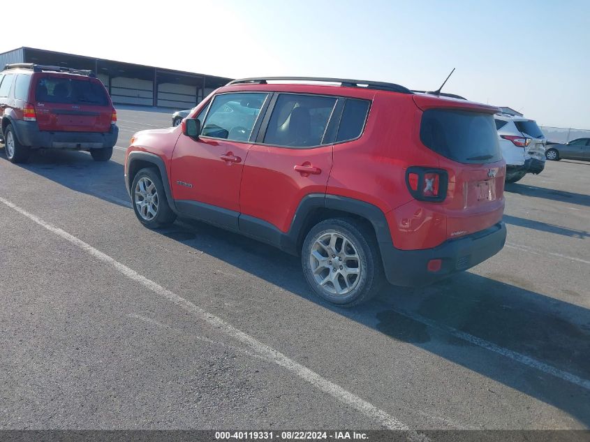 2017 JEEP RENEGADE LATITUDE FWD