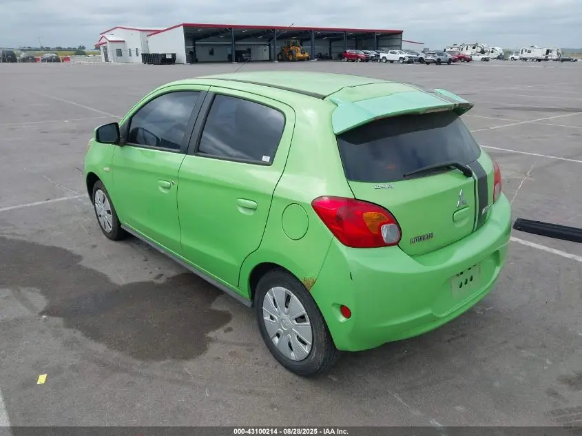 2014 MITSUBISHI MIRAGE DE