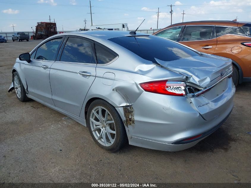 2017 FORD FUSION SE