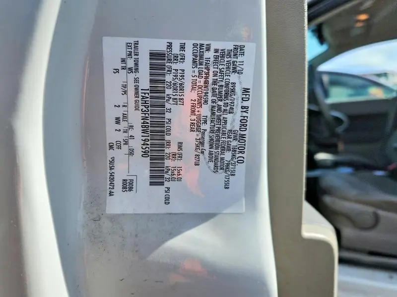 2011 FORD FOCUS   