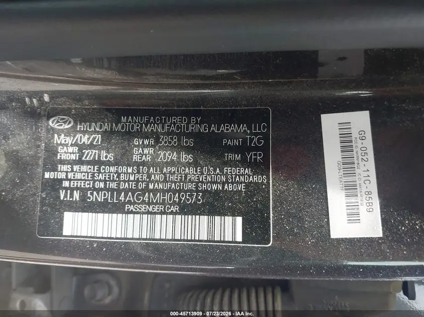 2021 HYUNDAI ELANTRA SE