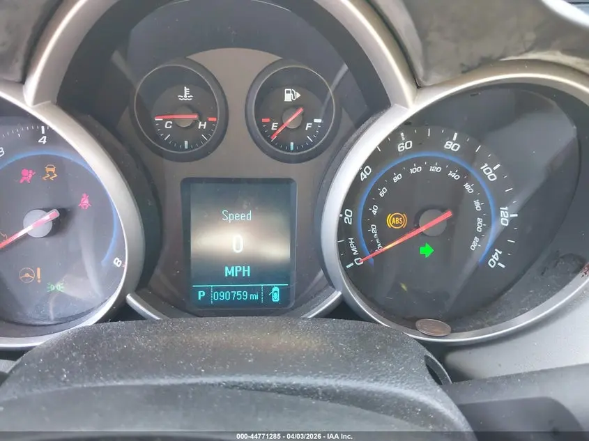 2012 CHEVROLET CRUZE LS