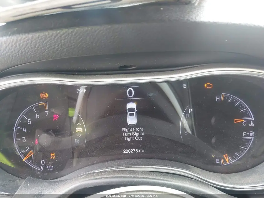 2015 JEEP GRAND CHEROKEE ALTITUDE