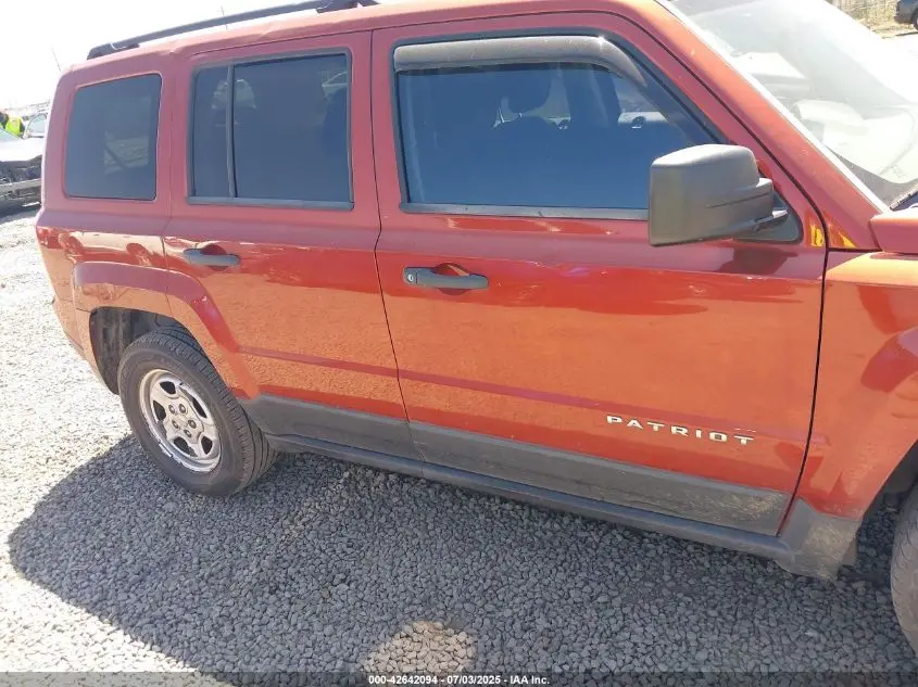 2012 JEEP PATRIOT SPORT