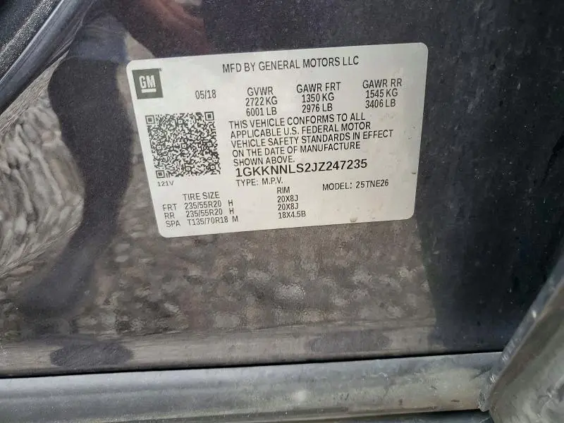 2018 GMC ACADIA SLT-2  