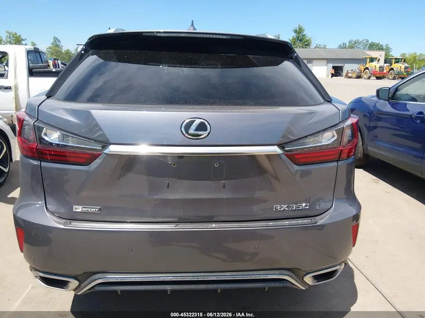 2017 LEXUS RX 350 F SPORT