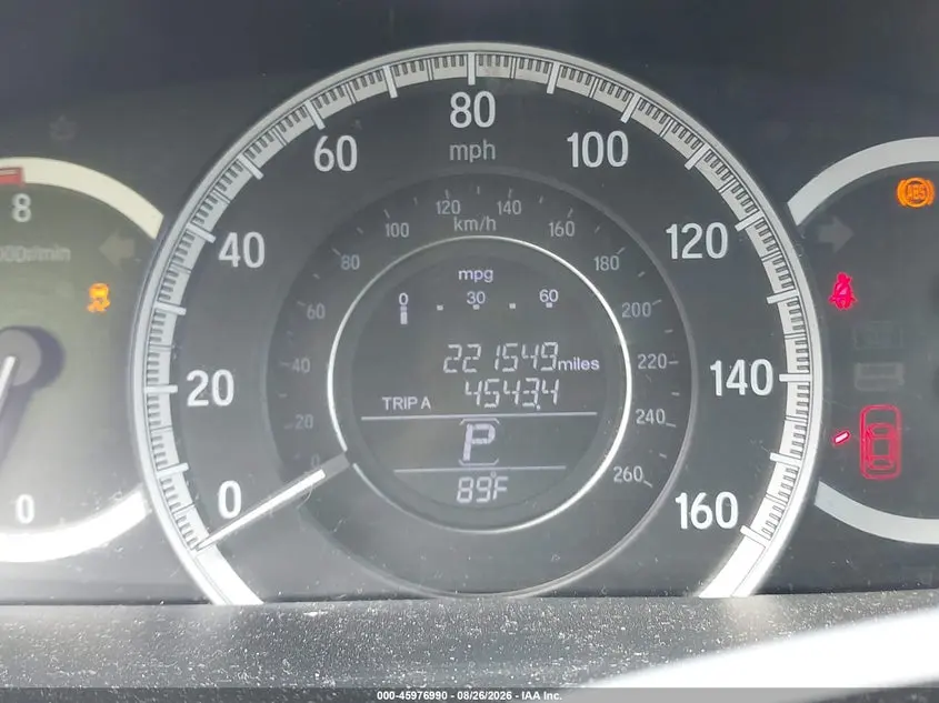 2016 HONDA ACCORD LX