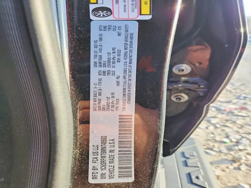 2021 RAM 1500 BIG HORN  