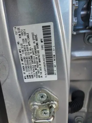 2015 HONDA CROSSTOUR EXL  