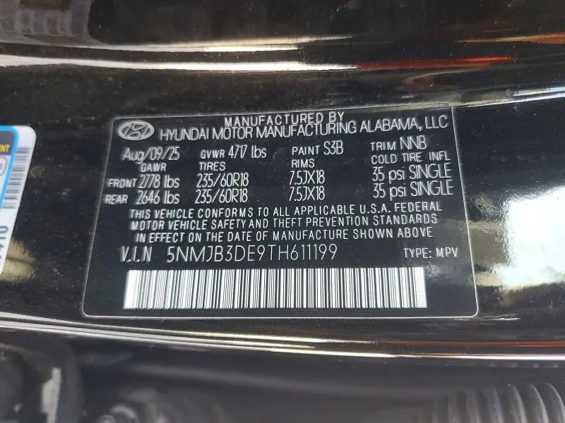 2026 HYUNDAI TUCSON SEL  