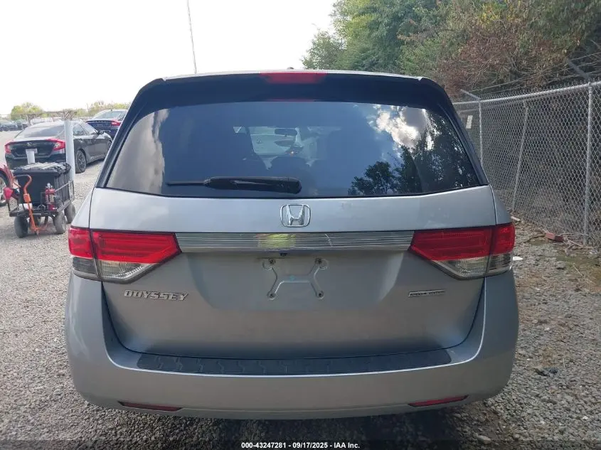 2016 HONDA ODYSSEY SE