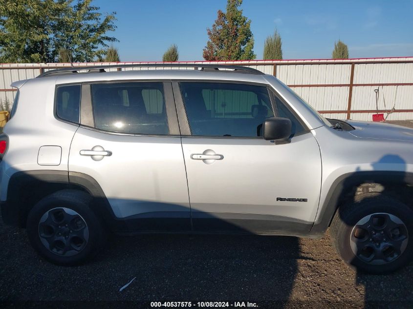 2018 JEEP RENEGADE SPORT 4X4