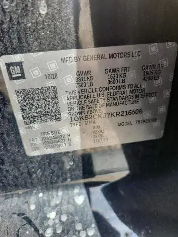 2019 GMC YUKON DENALI  