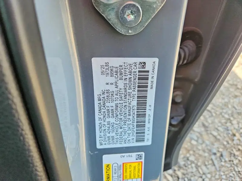 2025 HONDA CIVIC SPORT  
