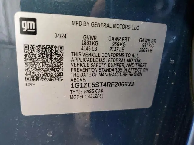 2024 CHEVROLET MALIBU PREMIER