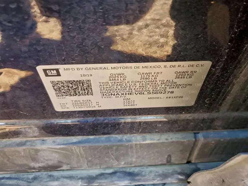 2020 CHEVROLET EQUINOX LS  