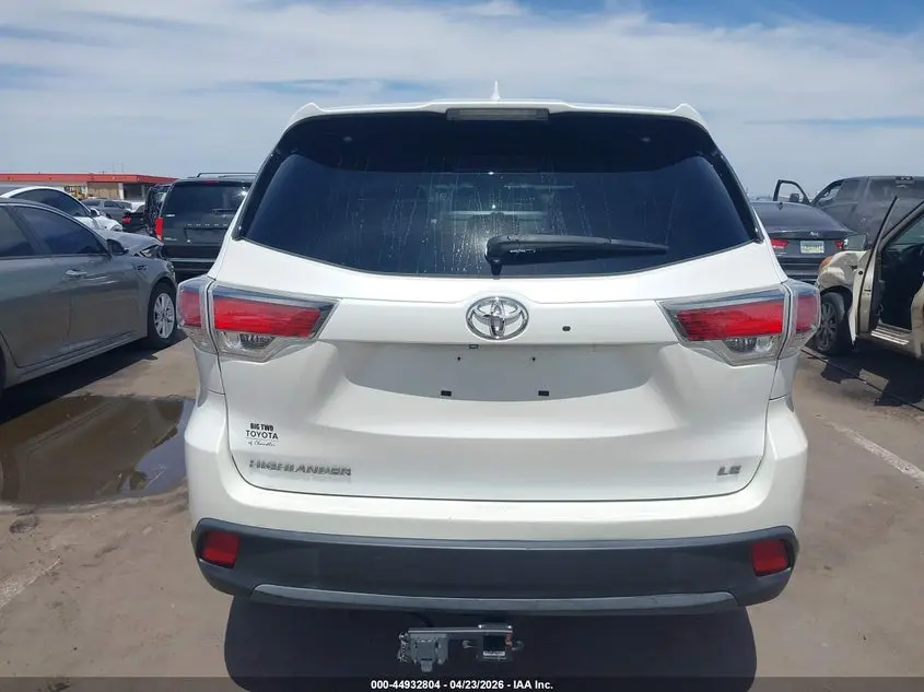 2014 TOYOTA HIGHLANDER LE PLUS V6