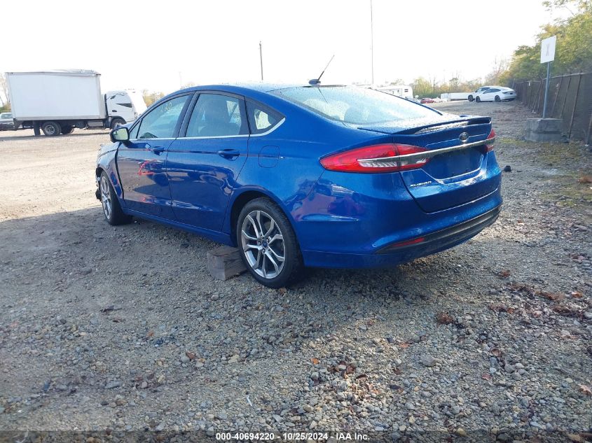 2017 FORD FUSION S