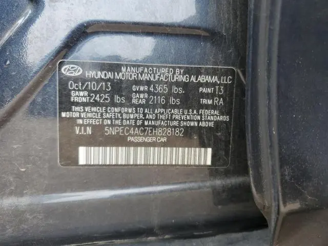 2014 HYUNDAI SONATA SE  