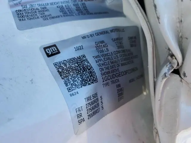 2023 CHEVROLET SILVERADO K1500 LTZ  