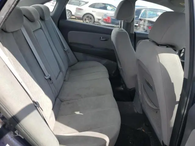 2010 HYUNDAI ELANTRA BLUE  