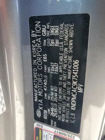 2019 KIA SPORTAGE LX  