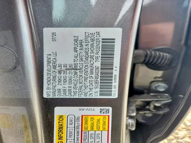 2025 ACURA TLX TECHNOLOGY  