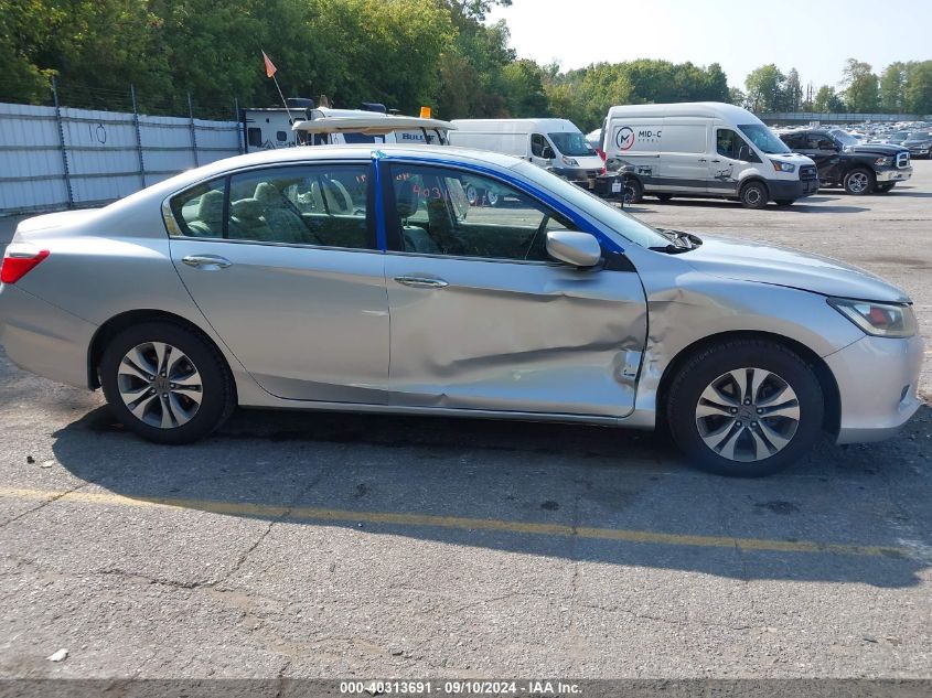 2013 HONDA ACCORD LX