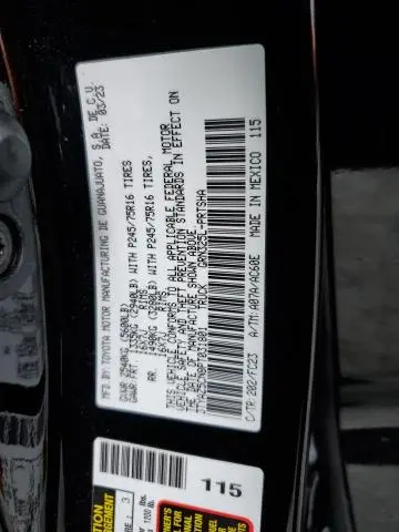 2023 TOYOTA TACOMA DOUBLE CAB  