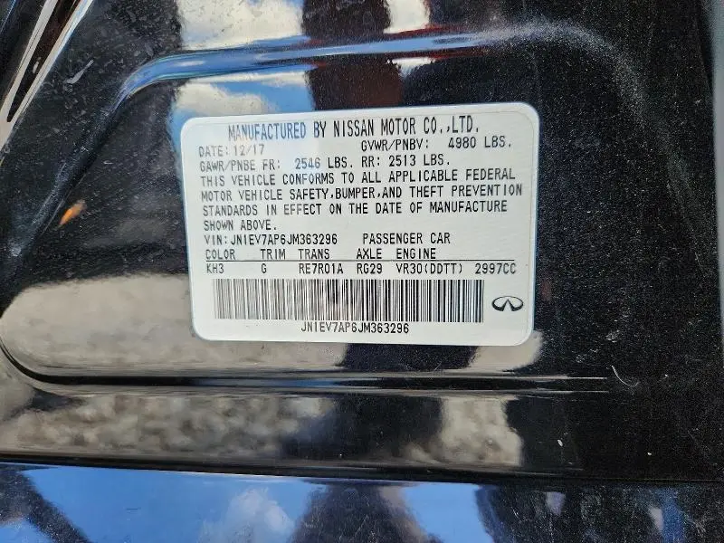 2018 INFINITI Q50 3.0T SPORT  