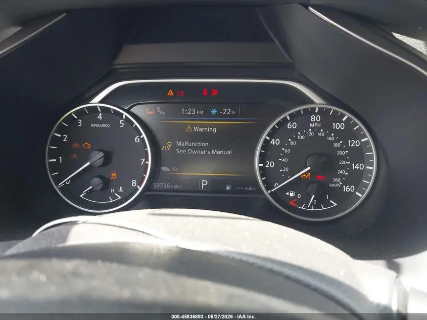 2020 NISSAN MURANO SL FWD