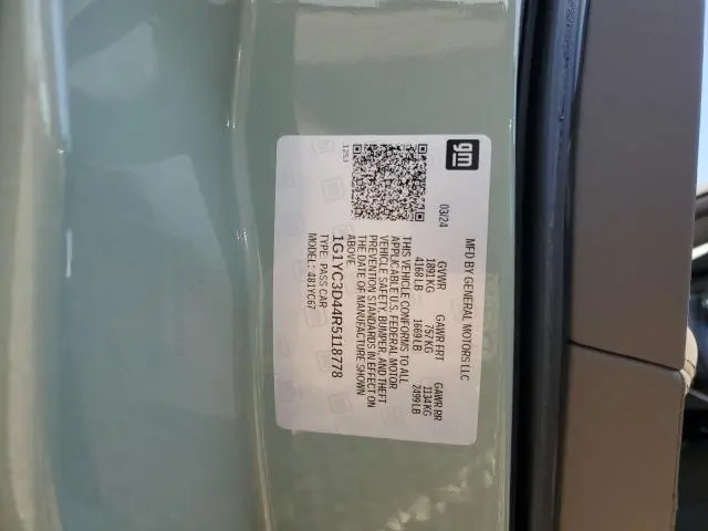 2024 CHEVROLET CORVETTE STINGRAY 3LT  