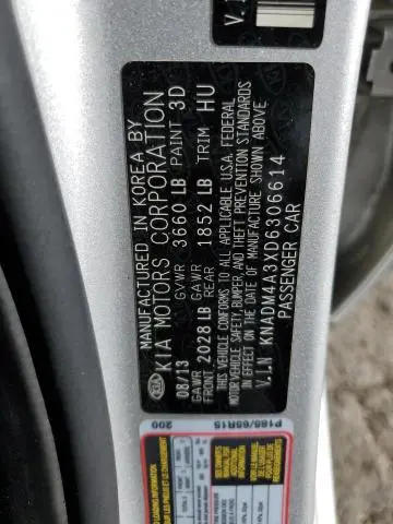 2013 KIA RIO LX  