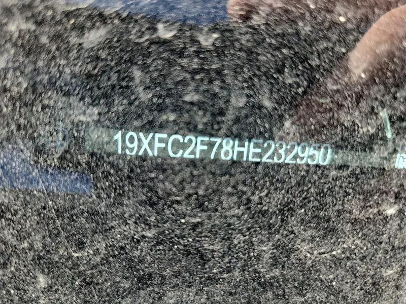 2017 HONDA CIVIC EX  