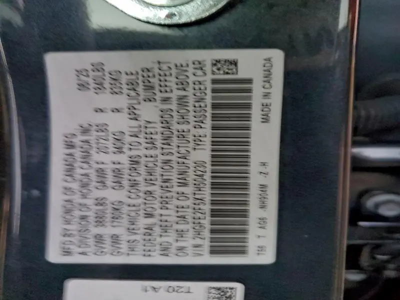 2026 HONDA CIVIC SPORT  