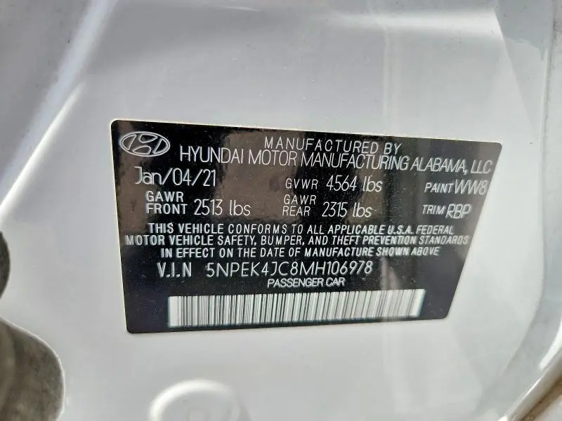 2021 HYUNDAI SONATA N LINE  