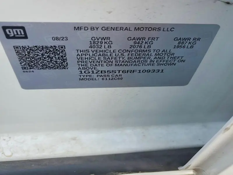 2024 CHEVROLET MALIBU LS  