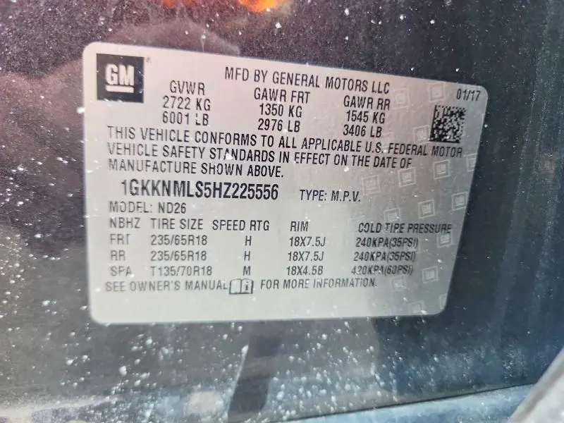 2017 GMC ACADIA SLT-1  