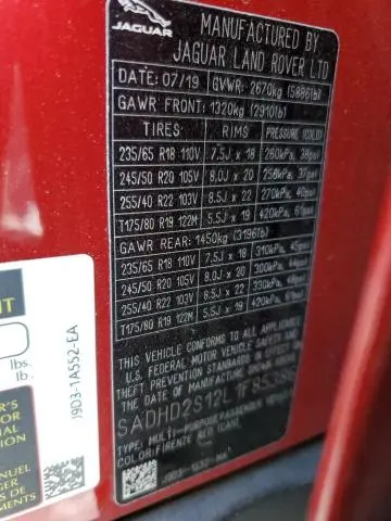 2020 JAGUAR I-PACE HSE  