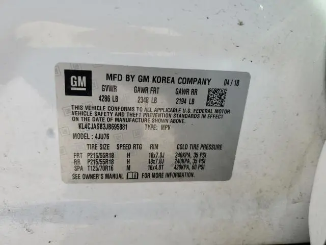 2018 BUICK ENCORE PREFERRED  