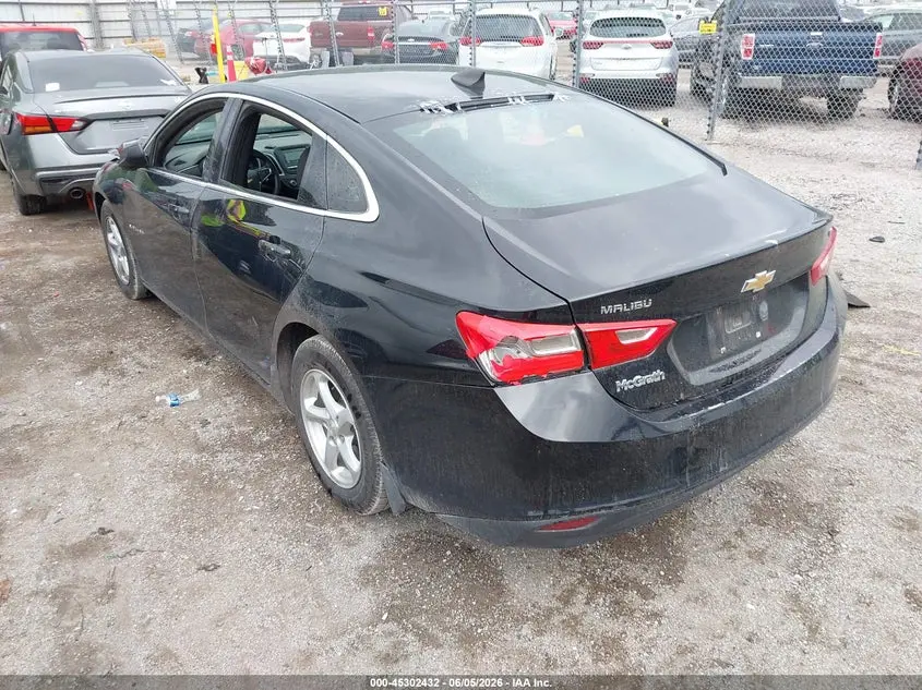 2016 CHEVROLET MALIBU LS