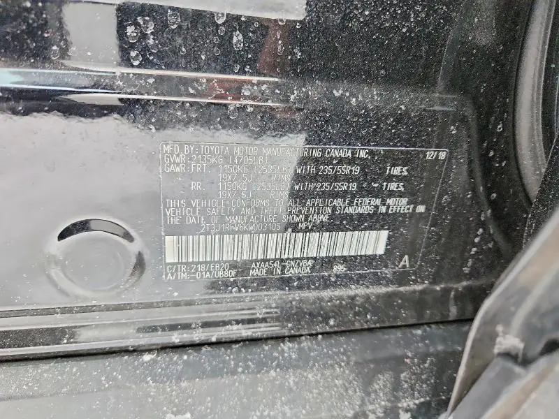 2019 TOYOTA RAV4 ADVENTURE  