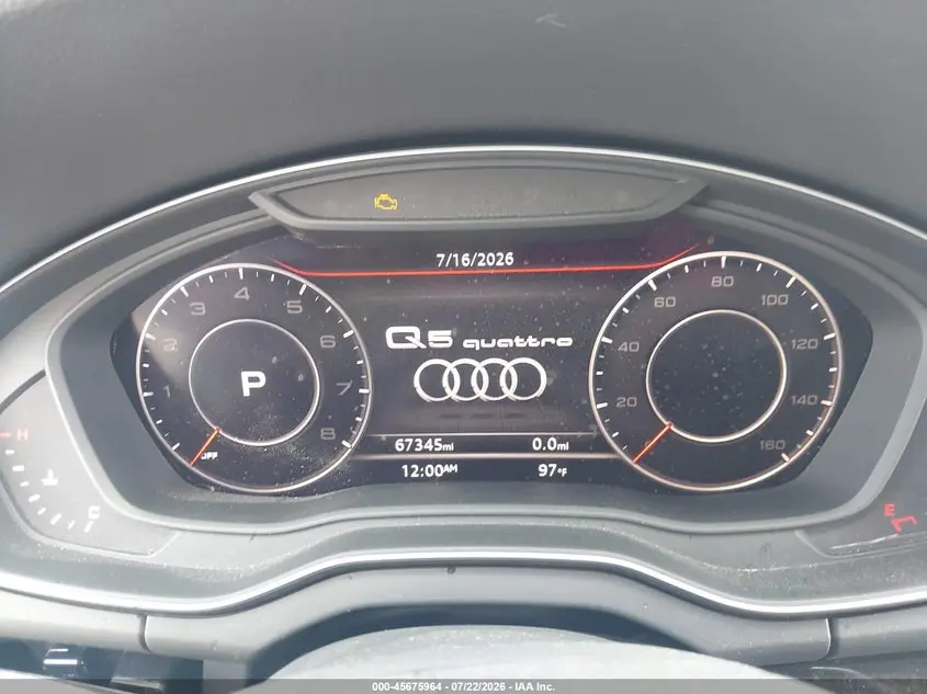 2020 AUDI Q5 PRESTIGE 45 TFSI QUATTRO S TRONIC