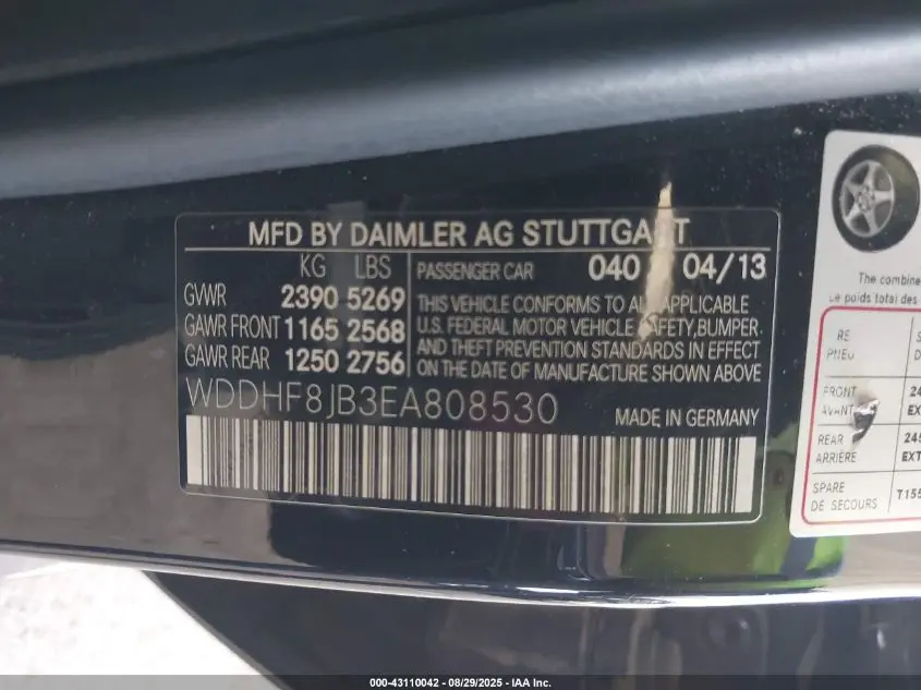 2014 MERCEDES-BENZ E 350 4MATIC