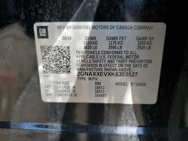 2019 CHEVROLET EQUINOX PREMIER  